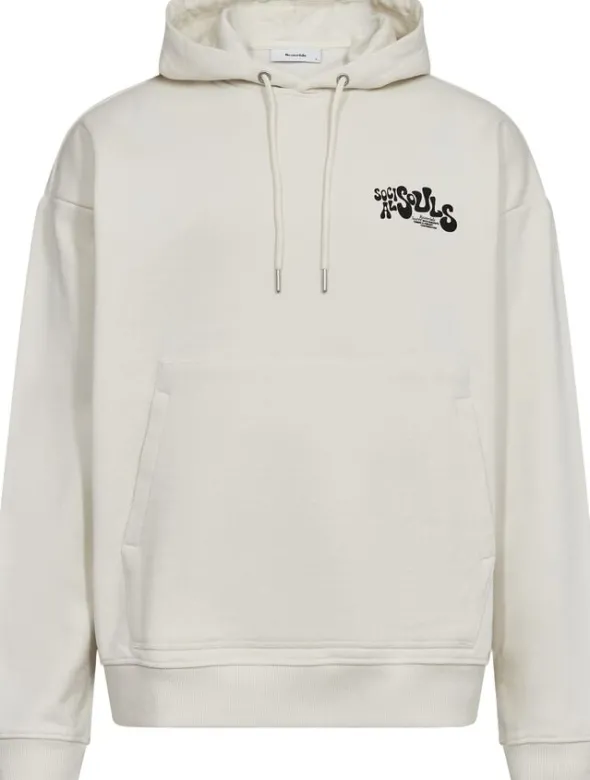 Jay Chest Print Hoodie