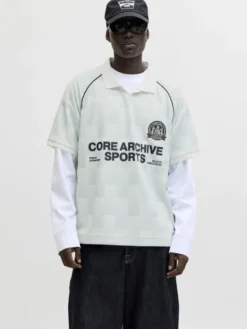 JCOBREEZE FOOTBALL AOP MESH TEE SS