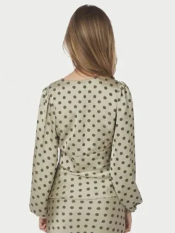 Jellima Dotted Blouse