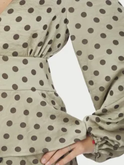 Jellima Dotted Blouse