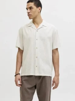 JJESUMMER LINEN BLEND RESORT SHIRT