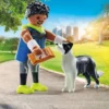 Jogger with Border Collie