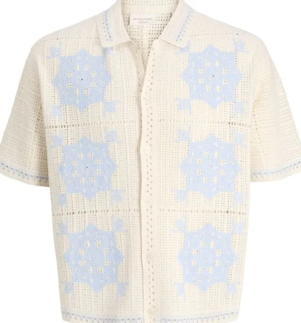JORORCHARD KNIT CROCHET POLO