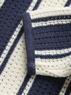 JORUPSTATE KNIT STRIPE POLO