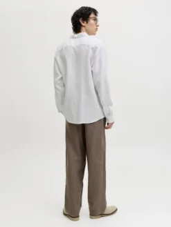 JPRBLALAWRENCE LINEN LS SHIRT SN