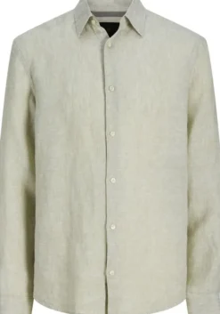 JPRBLALAWRENCE LINEN LS SHIRT SN