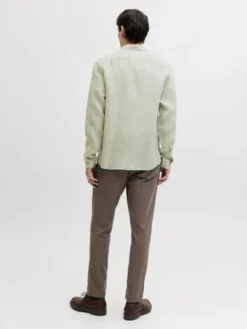 JPRBLALAWRENCE LINEN LS SHIRT SN