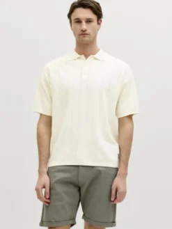 JREBBEAM KNIT POLO SS