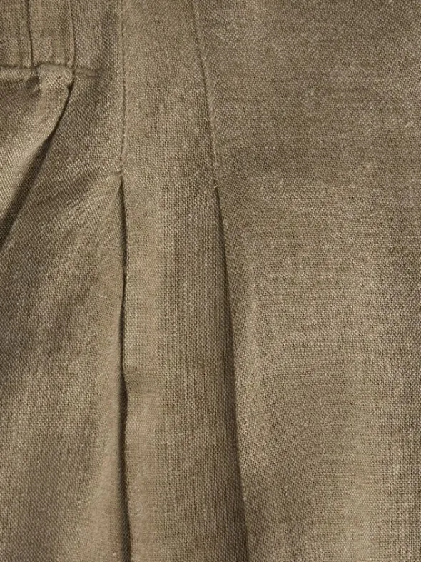 JXALMIRA LINEN BLEND HW PANT WVN LN