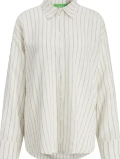 JXALMIRA LINEN BLEND LS SHIRT WVN L