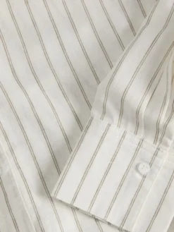 JXALMIRA LINEN BLEND LS SHIRT WVN L