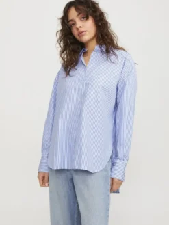 JXJAMIE LS RELAXED POPLIN SHIRT NOO