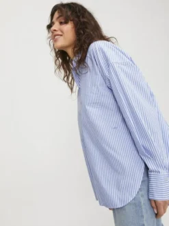 JXJAMIE LS RELAXED POPLIN SHIRT NOO