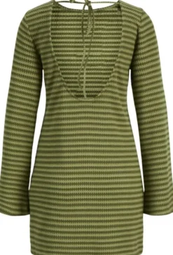 JXSIENA LS OPEN BACK DRESS JRS