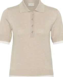 KAlizza Contrast Polo Knit