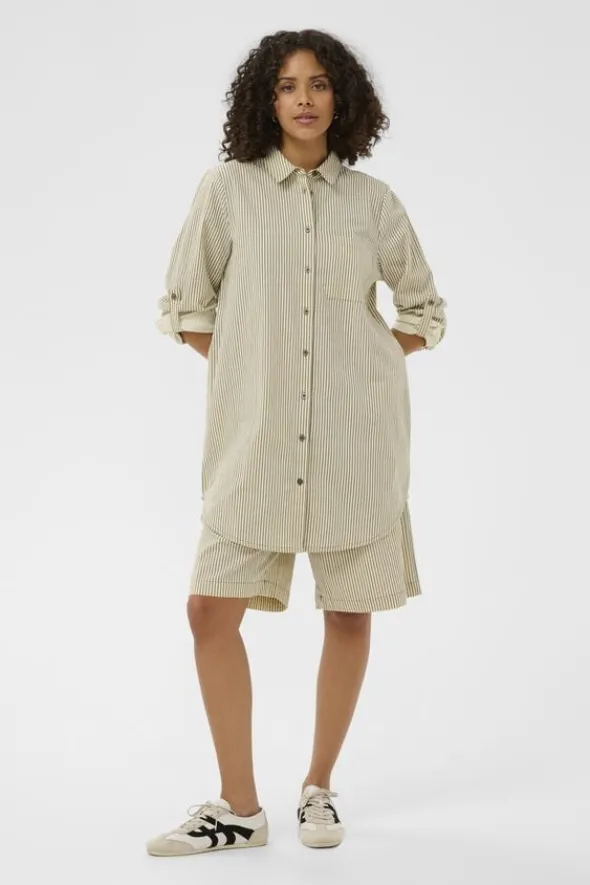 KAnaya Striped Shirt Tunic