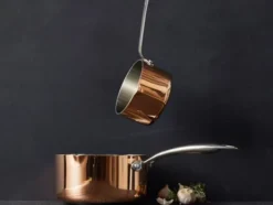 Kastrull Mini 0,4L Koppar Blom