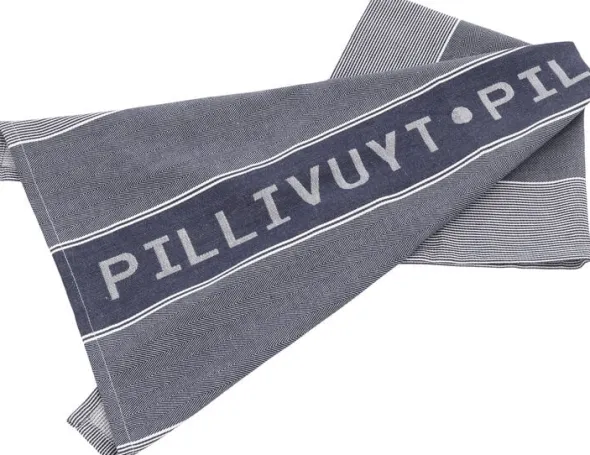 Kökshandduk Pillivuyt 80 x 50 cm Blå/Vit
