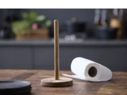 Köksrullehållare 28 cm Akaciaträ