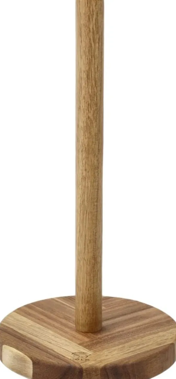 Köksrullehållare 28 cm Akaciaträ