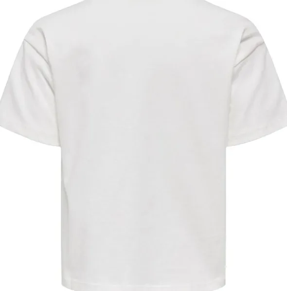 KMGPETAL SS LOOSE PRINTED TEE JRS