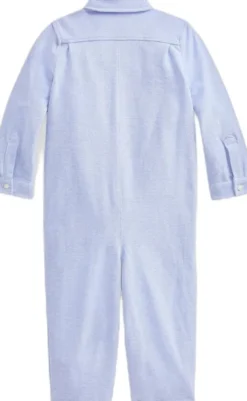 Knit Cotton Oxford Coverall