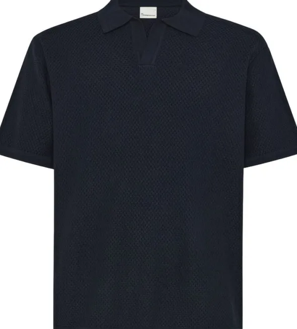 Knitted polo