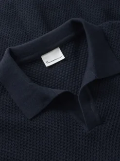 Knitted polo