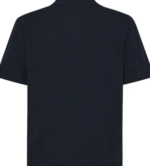 Knitted polo