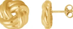 Knot Stud Medium-GP-b