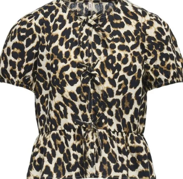 KOGCLARA S/S BOW SHIRT WVN NOOS