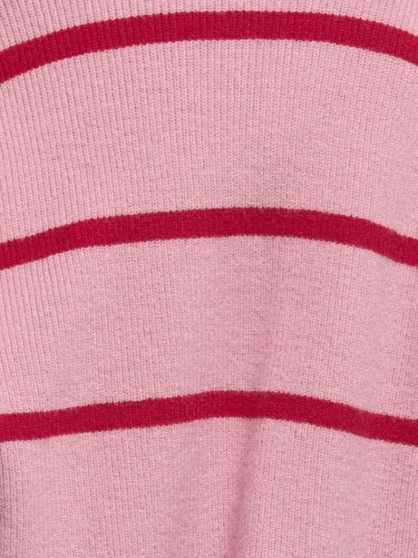 KOGFRANCA LIFE SHORT L/S STRIPE KNT