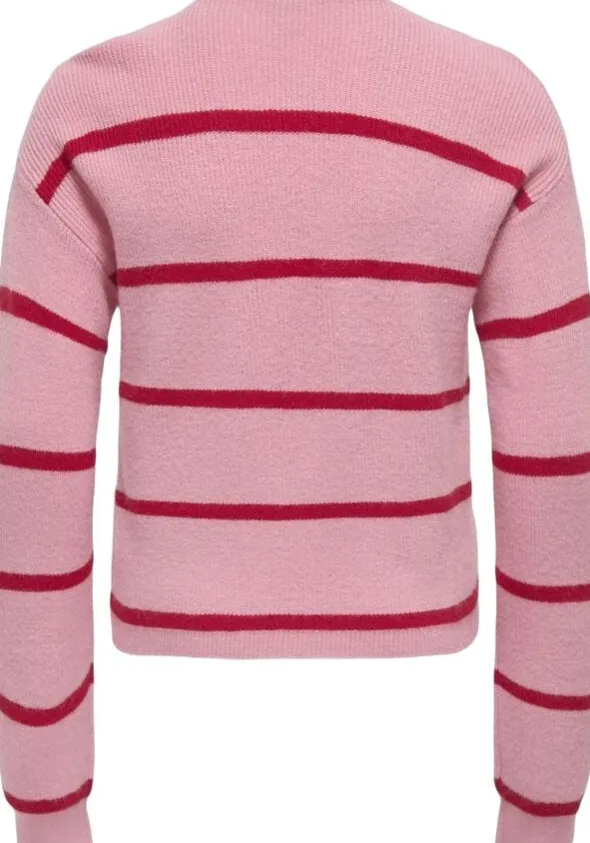 KOGFRANCA LIFE SHORT L/S STRIPE KNT