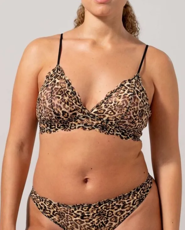 Lace Triangle Bralette
