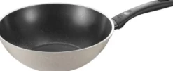 Ledro Wok 28 Beige Rund Aluminum
