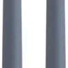 LED taper candle, Hazy blue, Smooth, 2,3x32 cm / 2-pack