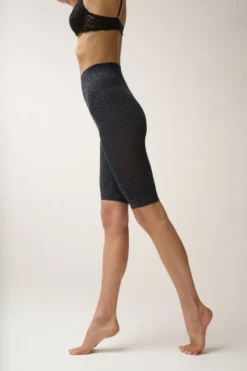 Leopard shorts - 150 denier
