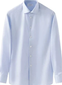 Light Blue Signature Twill Shirt - Contemporary Fit