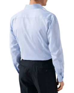 Light Blue Signature Twill Shirt - Contemporary Fit