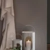 Light house lantern, Big, Light grey, 22x35 cm