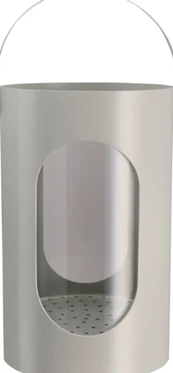 Light house lantern, Big, Light grey, 22x35 cm