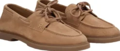 LIGHT SUEDE BOAT SHOE