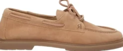 LIGHT SUEDE BOAT SHOE