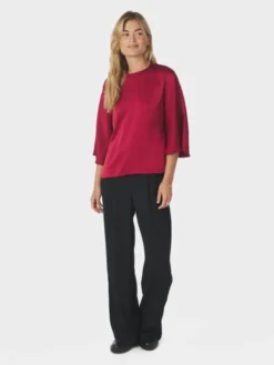 Liora Heavy Sateen Blouse