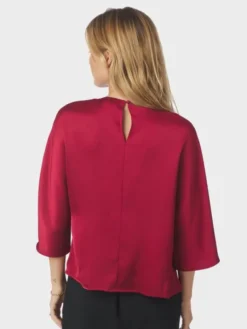 Liora Heavy Sateen Blouse