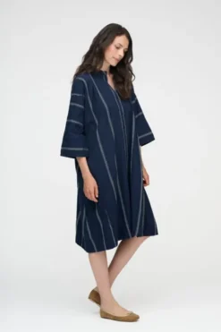 lively shirtdress stripe