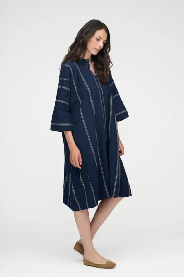 lively shirtdress stripe