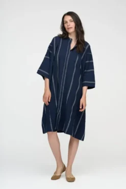 lively shirtdress stripe