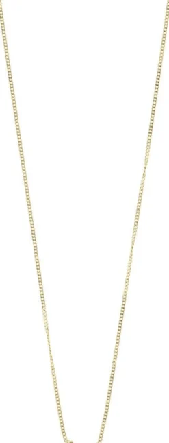 LUCK recycled necklace gold-plated