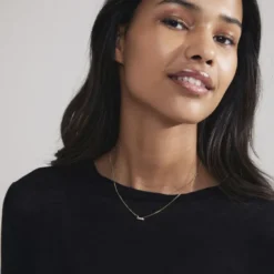 LUCK recycled necklace gold-plated